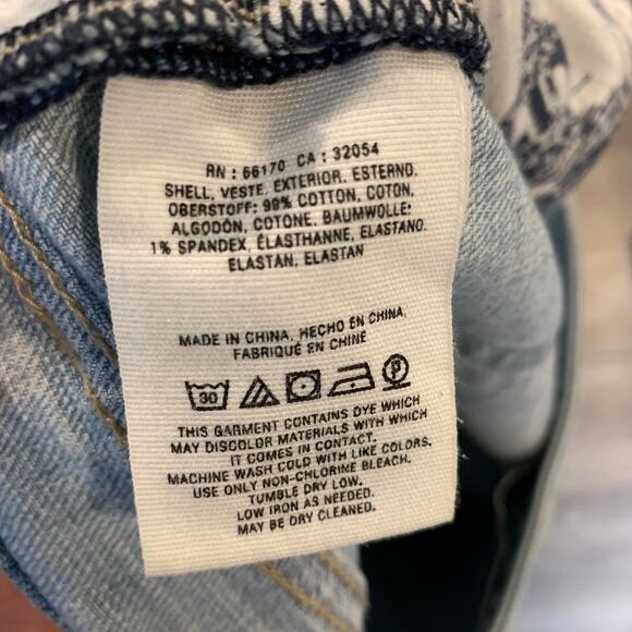 Anthropologie Pilcro Denim Hyphen Button Fly Distressed Jeans Women's Size 29 - Picture 8 of 8